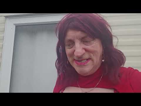 206 - Crossdresser D - A Short red dress - July