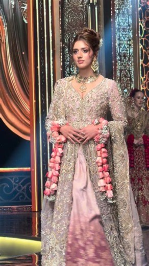 HUM Bridal Couture Week on Instagram: "Jannat Mirza graces the runway for HSY, embodying timeless elegance and regal couture at the 23rd Edition of Sunsilk HUM Bridal Couture Week, digitally powered by Union Developers & Leather Galleria. #SunsilkHBCW25 #HUMBridalCoutureWeek #BCW #Sunsilk #GoSoftwithRosePetal"