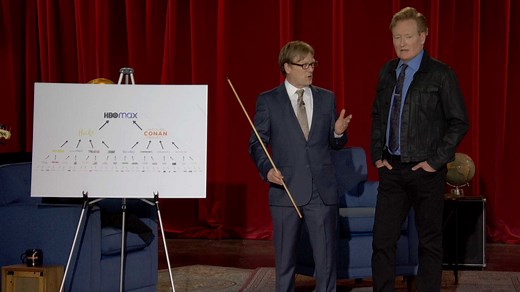 An HBO Max executive (Andy Daly) debunks some common misconceptions about the streaming service. #CONAN | Team Coco