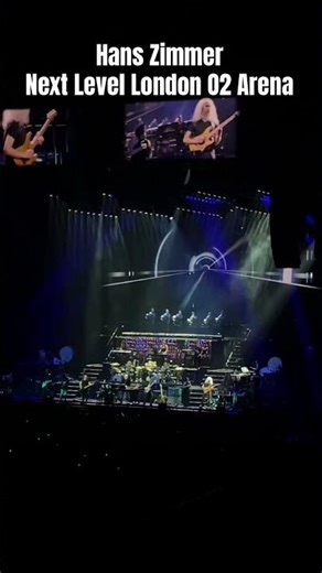 Hans Zimmer London O2 #hanszimmer #london #o2arena #shorts