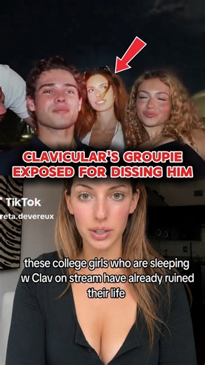 Clavicular's Groupie Exposed For Previously Dissing Him