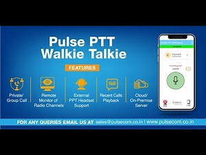Push to Talk over Cellular (PoC) - Pulse Walkie Talkie App Configuration Guide with Android Radios