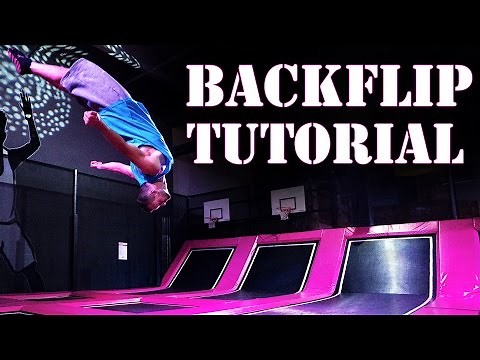 BACKFLIP (Rückwärts Salto) lernen | TRAMPOLIN Tutorial (deutsch)