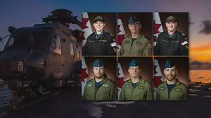 1 dead, 5 missing in Canadian military helicopter crash