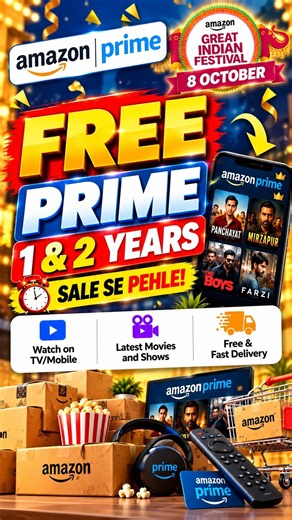 Amazon Prime FREE with Jio AirFiber? 😱 | Check & Activate Now