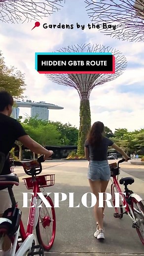 Get a city to wildlife cycling experience with our free guide! Starting from the new Gardens by the Bay MRT Station - Link in bio! #cycling #fyp