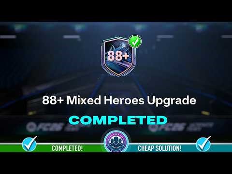 88+ Mixed Heroes Upgrade Pack Opened - Cheap Solution & SBC Tips - FC 26