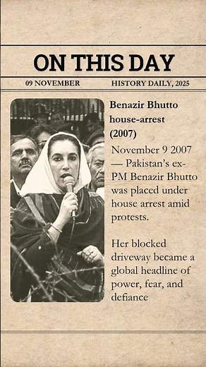 What happened on 09 November?