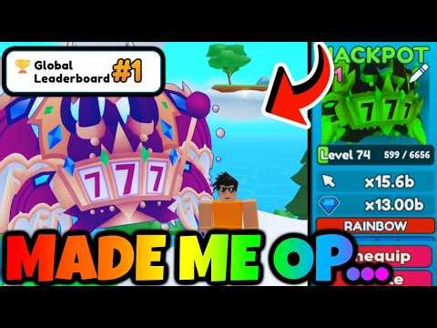 NEW RAINBOW JACKPOT Secret Pet Made me the BEST in Tap Simulator... (UPDATE)
