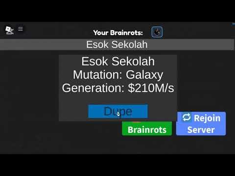 ☯️Steal a Brainrot [Undetectable Dupe Script]