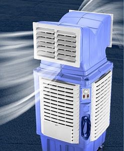 [Hot Item] Garage Swamp Air Cooler Warehouse Evaporative Ventilation Cooler with Water Tank Desert Cooler with Ducting