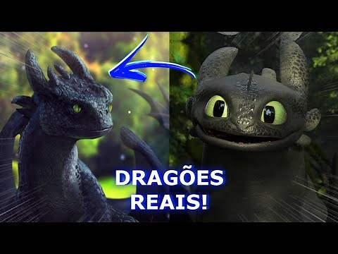 DRAGONS IN REAL LIFE! - Did they exist? | Realistic Dragons HTTYD