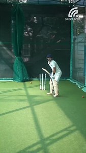 1.2K views · 110 reactions | The Straight Drive: Cricket’s Finest Stroke! Head still, elbow high—the batter meets the ball with a perfect bat face, guiding it past the bowler with effortless grace. It’s not just a shot, but a symbol of skill and style. Clean, classic, and beautifully timed—the straight drive is where technique meets elegance. . . . [Straight drive, Spektacom, Sensor Sticker, Cricket] #StraightDrive #CricketStyle #TimingMatters #BattingElegance | Spektacom | Facebook