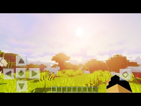 MCPE 1.16+ *TOP 3* Ultra Realistic Shaders | Fog, puddles, Water (Minecraft Bedrock Edition)