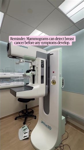 Mammograms save lives. 💗 #earlydetection #mammogram #foryou