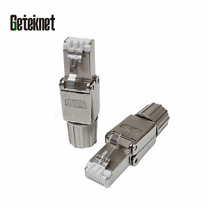 [Hot Item] Ethernet 8p8c RJ45 Connector CAT6 CAT6A G/F 3u 30u 50u UTP FTP Toolless Connectors Module Plug RJ45 Connector