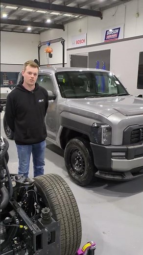 KIA Tasman Arrives at AIC for Scanning and GVM Upgrades