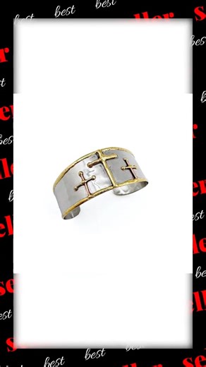 ✨ Fashion that speaks volumes! ✨ Elevate your style with our stunning Mixed Metal Cuff Bracelet, featuring three gold crosses intertwined in copper, brass, and stainless steel. This piece is not just an accessory; it’s a statement of faith and fashion! Perfect for any occasion—be it a casual brunch or a night out—wrap your wrist in a blend of elegance and resilience. Feel the confidence that comes from thoughtful design and unique craftsmanship. 🌟 Transform your look today for just $24.75! Your
