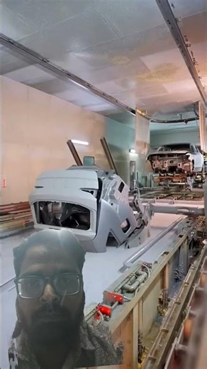 Static rust prevention process of the frame- Good tools and machinery make work easy #animationmeme