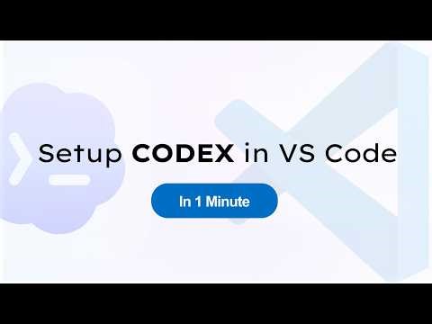 VS Code Codex Setup That Actually Works