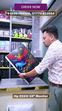 Hp 24" Monitor Used Monitor price in Bangladesh 2026