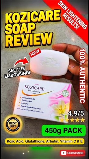 🙋‍♀️ Skin Whitening & Brightening | Kojic Care Soap | The Unboxly #shorts