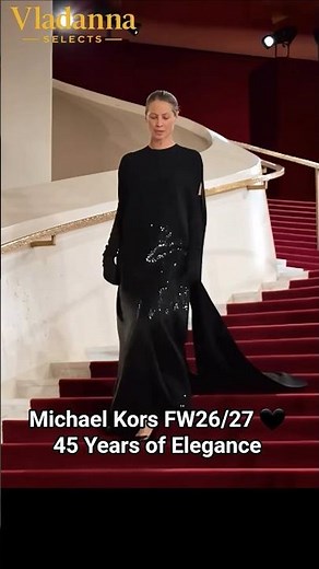 Michael Kors 🖤 When Classic Style Looks Luxurious • New York FW26/27