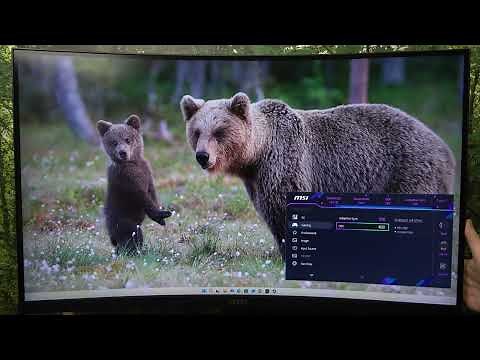 How to Enable/Disable DSC on MSI MAG 321CUP