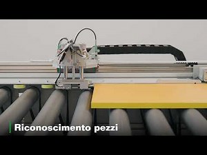 Pellicolatrice 4.0 riconoscimento automatico del formato dei pezzi - ECOSYS Automation