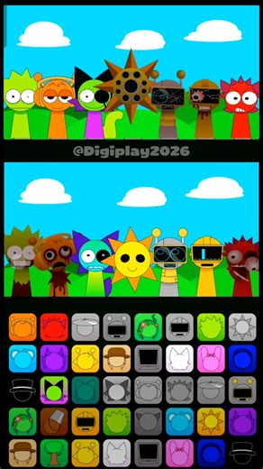 PYRAMIXED vs DARKPYRAMIXED: The Ultimate Sprunki Duomix Battle! 🥁🔥 #sprunki #gaming #shorts