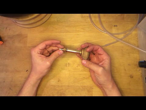 Home made hand control pneumatic graver and engraving setup