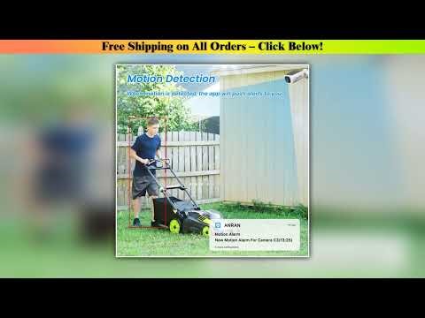 ANRAN 5MP Wireless Solar Camera Outdoor Surveillance Integrated Battery Wifi Camera Humanoid