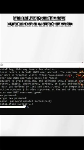 Install Kali Linux or Ubuntu in Windows—No Tech Skills Needed! Microsoft Store Method