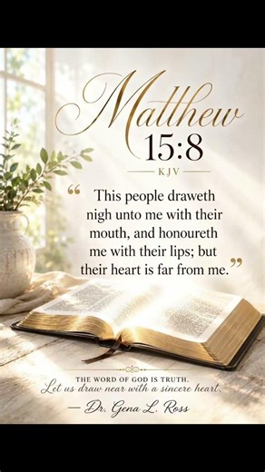Matthew 15:8