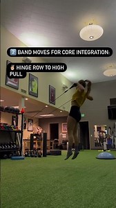 2 band moves for core integration | Core Training | Core Workout
