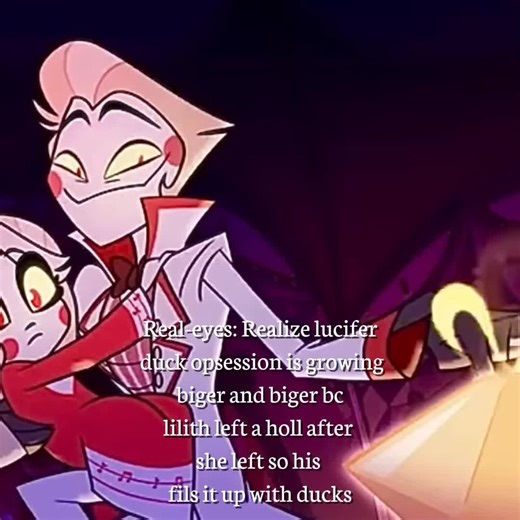 Lucifer's Angelic Duck Form and Lilith's Departure