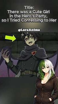 When the Overpowered Demon Fall for the Priestess 🩷 !! #anime #shorts #animerecap #newanime #trend