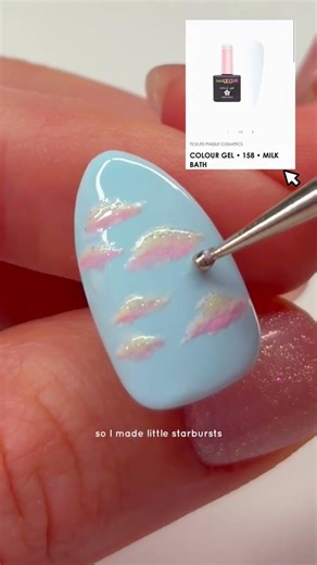 pastel cloud spring nail tutorial #tickledpinquecosmetics
