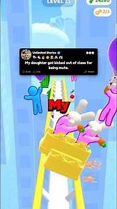 My daughter got kicked out of class for being mute.