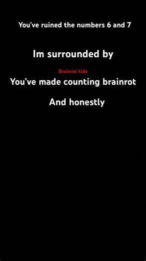 It was funny at first but now its js straight up annoying smh #fyp #edit #trend #stopbrainrot