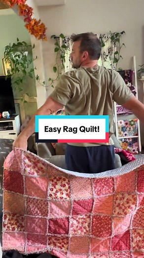 Easy Rag Quilt Tutorial for Beginners