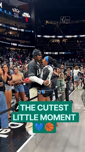 That Little Head Bop From Angel Reese Was TOO CUTE 💙🏀 WNBA Wholesome Moment