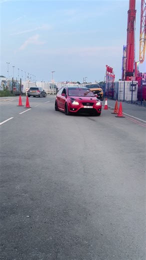 Revving Nissan GT-R at Car Meet