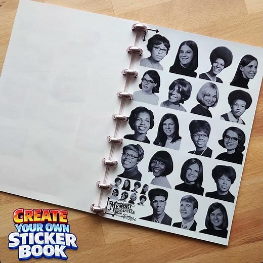 Turn Nostalgia Sticker Sheets Into a DIY Sticker Book (80s Retro Stickers)