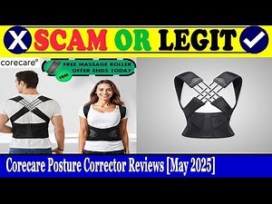Corecare Posture Corrector Reviews (May 2025) - Is This An Authentic Product Find Out! |