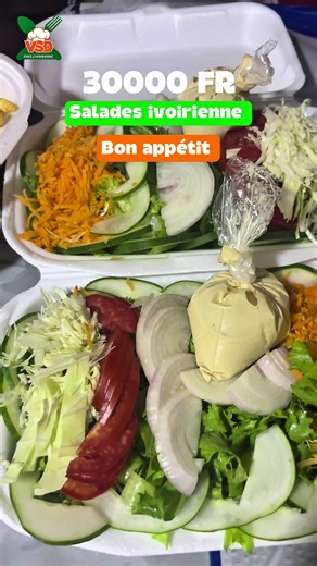 Le restaurant VSD vous présente la « Salade ivoirienne » ! Bon appétit 😋 #restaurantvsd #lométogo228🇹🇬🇹🇬 #cotedivoiretiktok🇨🇮 @