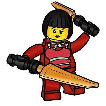 How to Draw Nya from Lego Ninjago