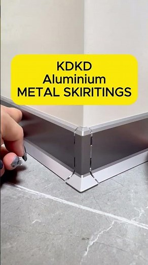 Metal Skirting | Aluminium Alloy | KDKD