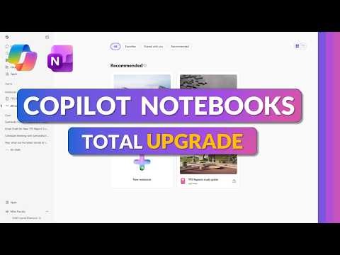 Microsoft 365 Copilot Notebooks | NEW updates for 2026