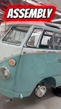 Our 23 Window Deluxe VW Bus restoration is in the assembly phase.